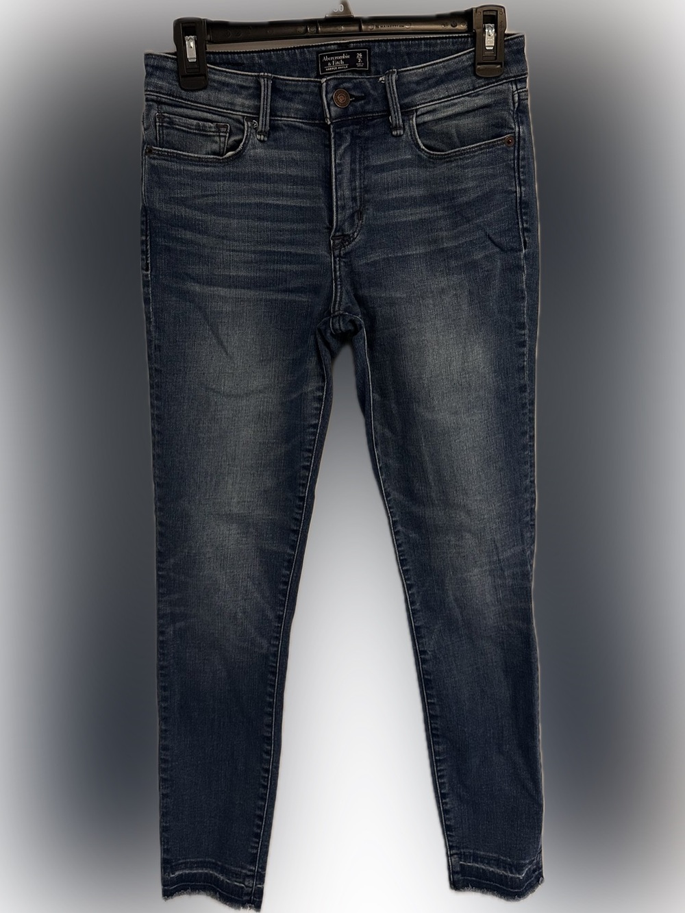 Abercrombie & Fitch Harper Ankle Mid Rise Skinny Jeans